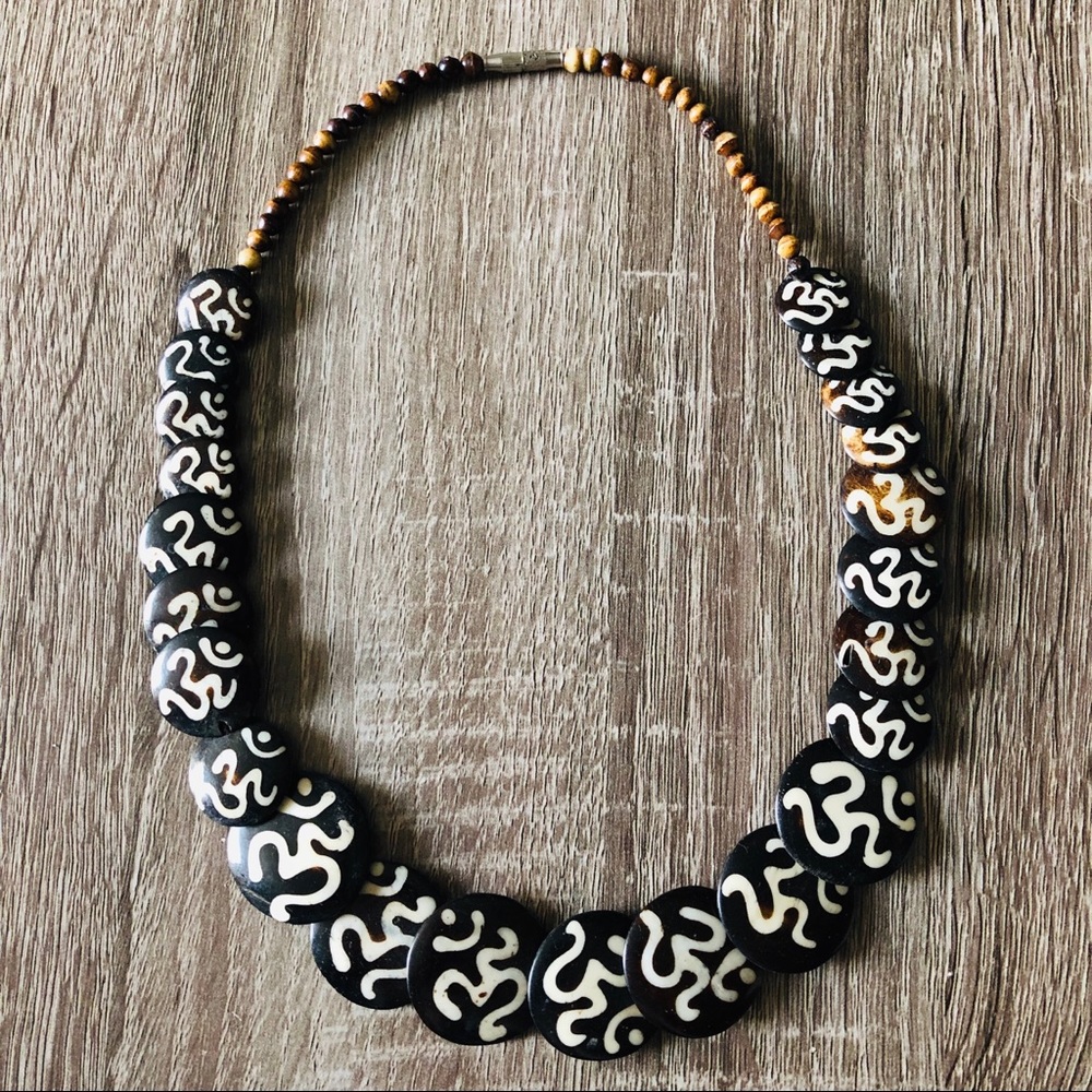 ✨ Genuine Tibetan Om Prayer Bead Necklace ✨